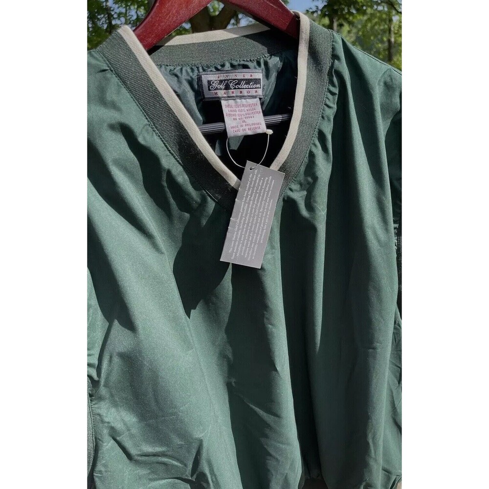 Inner Harbor Golf Vest Pullover Green Side Pockets Men’s Size XL NWT